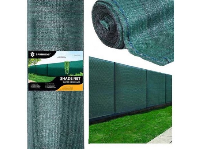 Plasa de umbrire - umbrire 90% - 1,5x10m - 185g/m2 verde