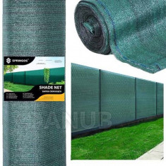 Plasa de umbrire - umbrire 90% - 1x25m - 140g/m2 verde