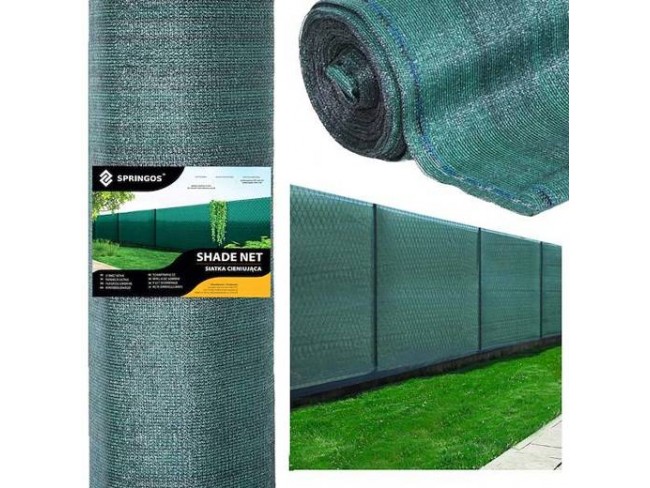 Plasa de umbrire - umbrire 90% - 1x50m - 140g/m2 / verde