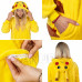 Salopetă pluș Kigurumi - model urs pikachu - mărime M - 170 cm